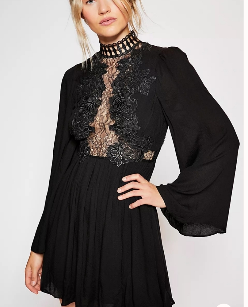 FREE PEOPLE- Divine Mini Dress